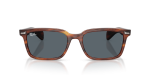 แว่นกันแดด Rayban Brunel RB2234F-954/R5 Striped Havana Blue Rayban RB2234F 954/R5 ด้านหน้า