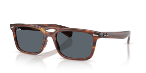 Rayban RB2234F 954/R5 แว่นกันแดดลายฮาวานาเลนส์น้ำเงิน ทุกเพศ