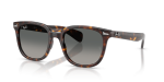 Rayban Brunel II RB2235F 902/71 แว่นกันแดดลายฮาวานาเลนส์ไล่ระดับสีเทา สำหรับทุกเพศ