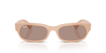 แว่นกันแดด Rayban RB2236F-69004Q Nude Brown Rayban RB2236F 69004Q ด้านหน้า