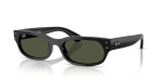 แว่นกันแดด Rayban RB2236F-901/31 Black Green Rayban RB2236F 901/31 แว่นกันแดดดำ-เขียว สำหรับทุกเพศ