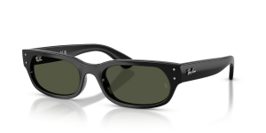 Rayban RB2236F 901/31 แว่นกันแดดดำ-เขียว สำหรับทุกเพศ