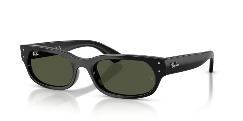 Rayban RB2236F 901/31 แว่นกันแดดดำ-เขียว สำหรับทุกเพศ