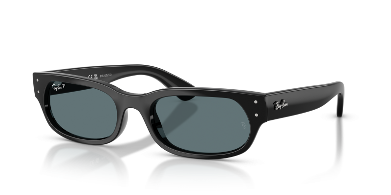 Rayban RB2236F 901/48 แว่นกันแดดเลนส์โพลาไรซ์ดำ สำหรับทุกเพศ