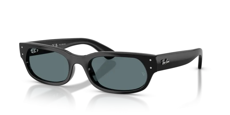 Rayban RB2236F 901/48 แว่นกันแดดเลนส์โพลาไรซ์ดำ สำหรับทุกเพศ