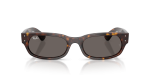 แว่นกันแดด Rayban RB2236F-902/B1 Havana Dark Grey Rayban RB2236F-902/B1 902/B1 ด้านหน้า