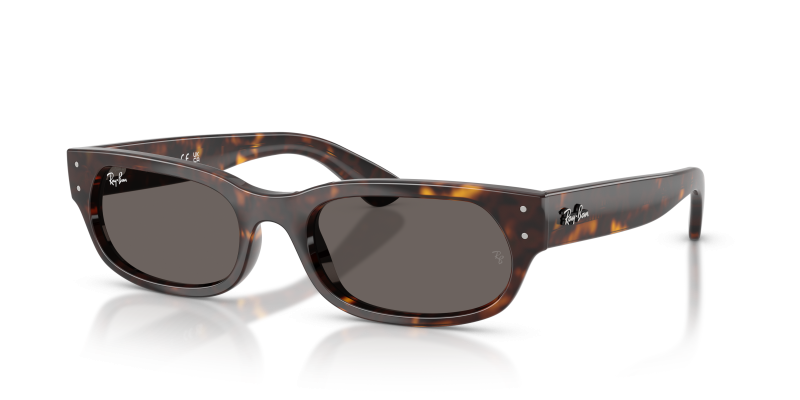 แว่นกันแดด Rayban RB2236F-902/B1 Havana Dark Grey Rayban RB2236F-902/B1 902/B1 แว่นกันแดดฮาวานา Asia Fit ทั้งสองเพศ
