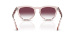 แว่นกันแดด Rayban RB2237-69018H Transparent Pink Clear Violet Gradient แว่นกันแดด Rayban RB2237-69018H ขาแว่นด้านใน