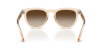 แว่นกันแดด Rayban RB2237-690213 Transparent Nude Brown Gradient แว่นกันแดด Rayban RB2237-690213 ขาแว่นด้านใน
