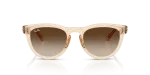 แว่นกันแดด Rayban RB2237-690213 Transparent Nude Brown Gradient แว่นกันแดด Rayban RB2237-690213 ด้านหน้า