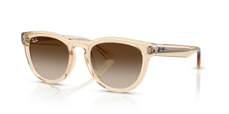 แว่นกันแดด Rayban RB2237-690213 Transparent Nude Brown Gradient แว่นกันแดด Rayban RB2237-690213 มุมเฉียง สีนู้ดโปร่งใส สำหรับทุกเพศ