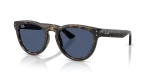 แว่นกันแดด Rayban RB2237-710/80 Havana Blue แว่นกันแดด Rayban RB2237-710/80 มุมเฉียง สีฮาวานา สำหรับทุกเพศ