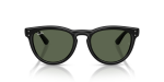 แว่นกันแดด Rayban RB2237-901/71 Black Dark Green แว่นกันแดด Rayban RB2237-901/71 ด้านหน้า