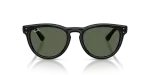 แว่นกันแดด Rayban RB2237-901/71 Black Dark Green แว่นกันแดด Rayban RB2237-901/71 ด้านหน้า