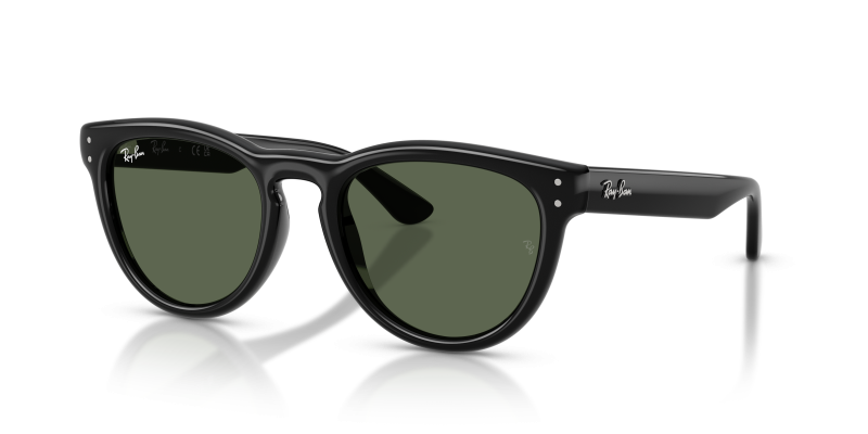 แว่นกันแดด Rayban RB2237-901/71 Black Dark Green แว่นกันแดด Rayban RB2237-901/71 มุมเฉียง สีดำ สำหรับทุกเพศ