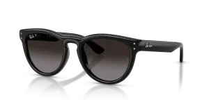 แว่นกันแดด Rayban RB2237-901/T3 มุมเฉียง สีดำ สำหรับทุกเพศ