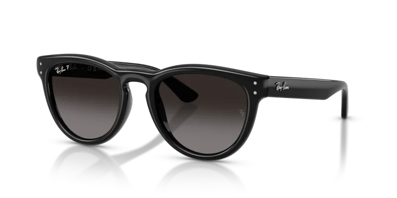 แว่นกันแดด Rayban RB2237-901/T3 Black Polar Light Grey Gradient Grey แว่นกันแดด Rayban RB2237-901/T3 มุมเฉียง สีดำ สำหรับทุกเพศ