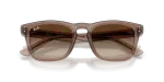 แว่นกันแดด Rayban RB2238-682713 Transparent Light Brown Gradient แว่นกันแดด Rayban RB2238-682713 close-up ด้านหน้า
