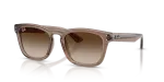 แว่นกันแดด Rayban RB2238-682713 Transparent Light Brown Gradient แว่นกันแดด Rayban RB2238-682713 มุมเฉียง สีน้ำตาลอ่อนโปร่งใส สำหรับทุกเพศ