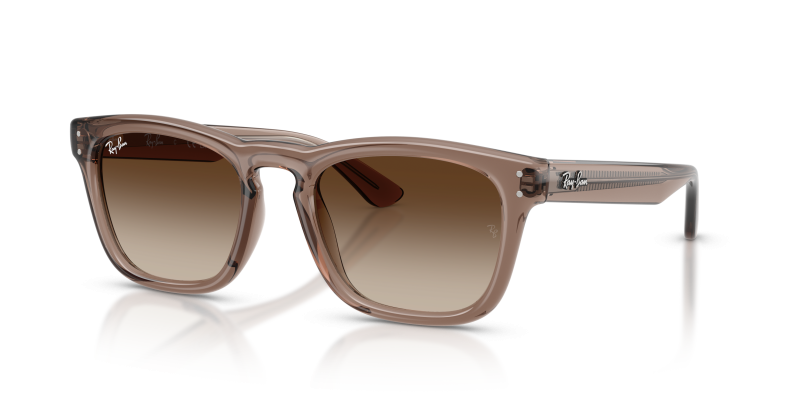 แว่นกันแดด Rayban RB2238-682713 มุมเฉียง สีน้ำตาลอ่อนโปร่งใส สำหรับทุกเพศ