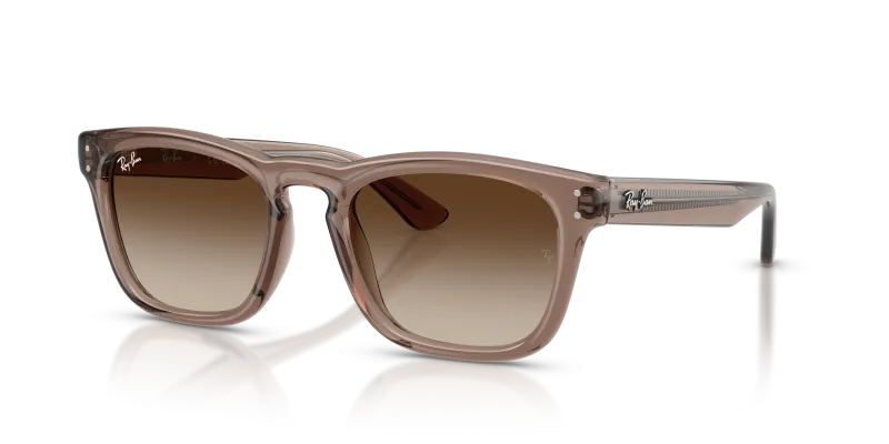 แว่นกันแดด Rayban RB2238-682713 Transparent Light Brown Gradient แว่นกันแดด Rayban RB2238-682713 มุมเฉียง สีน้ำตาลอ่อนโปร่งใส สำหรับทุกเพศ