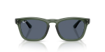 แว่นกันแดด Rayban RB2238-689887 Transparent Green Dark Grey แว่นกันแดด Rayban RB2238-689887 ด้านหน้า