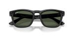 แว่นกันแดด Rayban RB2238-901/71 Black Dark Green แว่นกันแดด Rayban RB2238-901/71 close-up ด้านหน้า