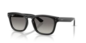 แว่นกันแดด Rayban RB2238-901/T3 มุมเฉียง สีดำ สำหรับทุกเพศ