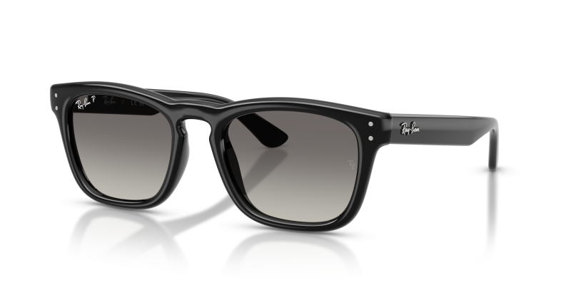 แว่นกันแดด Rayban RB2238-901/T3 Black Polar Light Grey Gradient Grey แว่นกันแดด Rayban RB2238-901/T3 มุมเฉียง สีดำ สำหรับทุกเพศ