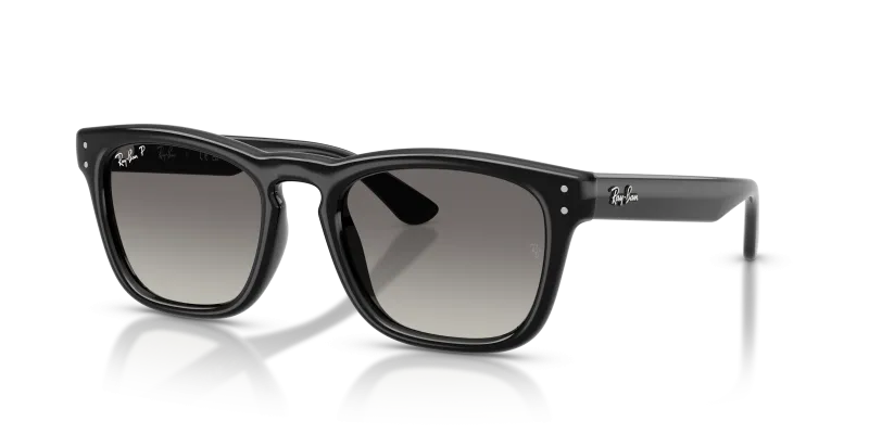 แว่นกันแดด Rayban RB2238-901/T3 Black Polar Light Grey Gradient Grey แว่นกันแดด Rayban RB2238-901/T3 มุมเฉียง สีดำ สำหรับทุกเพศ