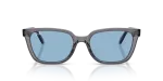 แว่นกันแดด Rayban RB2243D-139972 Transparent Grey Light Blue Rayban RB2243D 139972 ด้านหน้า