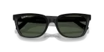 แว่นกันแดด Rayban RB2243D-901/9A Black Dark Green Polarized Rayban RB2243D 901/9A close-up ด้านหน้า