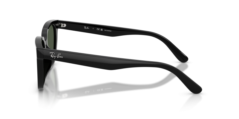 แว่นกันแดด Rayban RB2243D 901/9A มุมข้าง ทรงคานจมูกต่ำ Low Bridge Fit