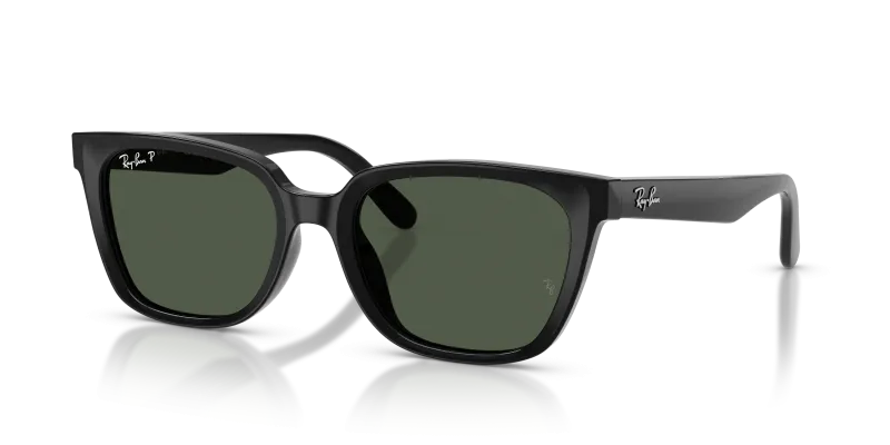 แว่นกันแดด Rayban RB2243D-901/9A Black Dark Green Polarized Rayban RB2243D 901/9A แว่นกันแดดเลนส์โพลาไรซ์เขียวเข้ม สำหรับทุกเพศ