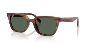 Rayban RB2243D-954/71 954/71 แว่นกันแดดแถบฮาวานา Low Bridge Fit ทั้งสองเพศ