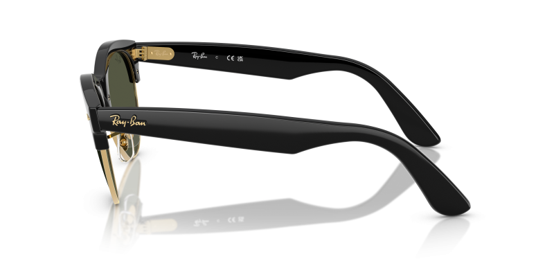แว่นกันแดด Rayban RB2341 901/31 มุมข้าง สะพานจมูกปรับได้ทรงบราวไลน์