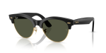 Rayban RB2341 901/31 แว่นกันแดดสีดำพื้นทอง-เขียว ทั้งสองเพศ