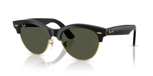 Rayban RB2341 901/31 แว่นกันแดดสีดำพื้นทอง-เขียว ทั้งสองเพศ