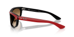 แว่นกันแดด Rayban RB2489 955/51 มุมข้าง คานจมูกทรงสูงสไตล์ Balorama