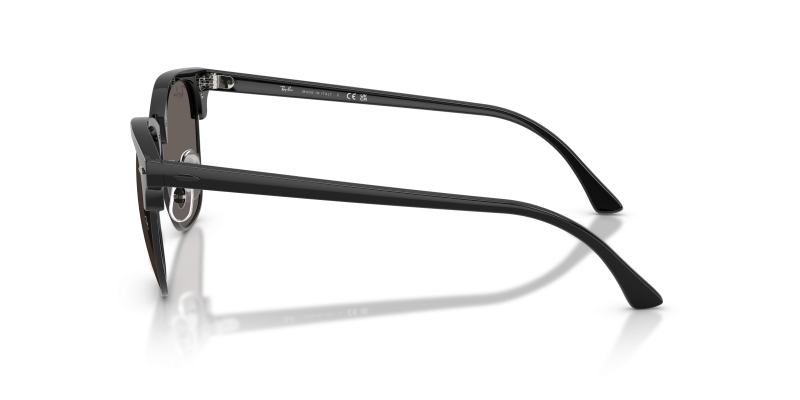 แว่นกันแดด Rayban Clubmaster RB3016F-1464B1 มุมข้าง ทรงบราวไลน์ Low Bridge Fit