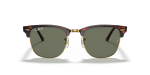 แว่นกันแดด Rayban Clubmaster Low Bridge Fit RB3016F-990/58 Red Havana G-15 Green Polarized Rayban RB3016F 990/58 ด้านหน้า