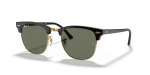 Rayban RB3016 901/58 แว่นกันแดดสีทองและดำ เลนส์ G-15 โพลาไรซ์เขียว ยูนิเซ็กซ์