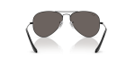 แว่นกันแดด Rayban Aviator RB3025-002/B1 Black Dark Grey แว่นกันแดด Rayban RB3025-002/B1 ขาแว่นด้านใน
