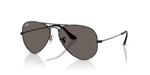 แว่นกันแดด Rayban RB3025-002/B1 มุมเฉียง สีดำ สำหรับทุกเพศ