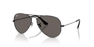 แว่นกันแดด Rayban RB3025-002/B1 มุมเฉียง สีดำ สำหรับทุกเพศ