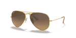 Rayban RB3025 112/M2 แว่นกันแดดทองด้าน-น้ำตาลโพลาไรซ์ สำหรับทุกเพศ