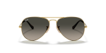 แว่นกันแดด Rayban Aviator RB3025-181/71 Arista Gold Gray Gradient Rayban RB3025 181/71 ด้านหน้า