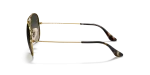 แว่นกันแดด Rayban RB3025 181/71 มุมข้าง ทรงนักบิน Havana Collection