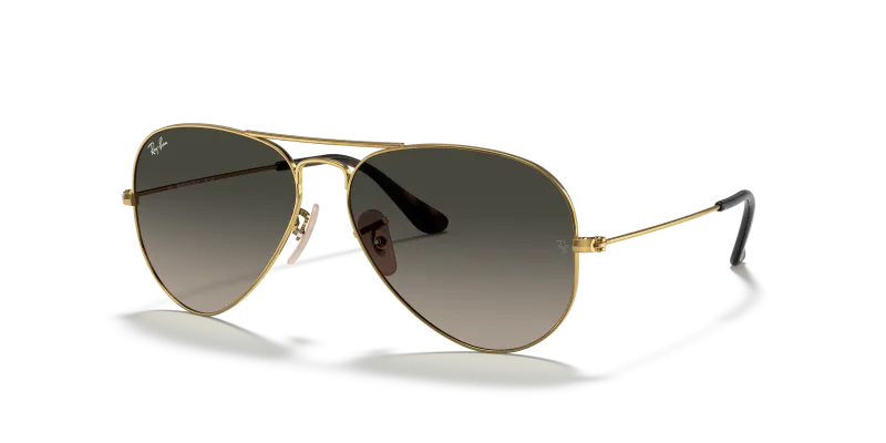 Rayban RB3025 181/71 แว่นกันแดดทองอะริสต้า-เทาไล่ระดับ สำหรับทุกเพศ