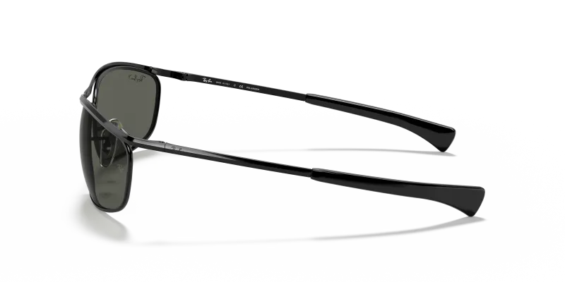 แว่นกันแดด Rayban RB3119M 002/58 มุมข้าง ทรงวงรี Olympian I Deluxe